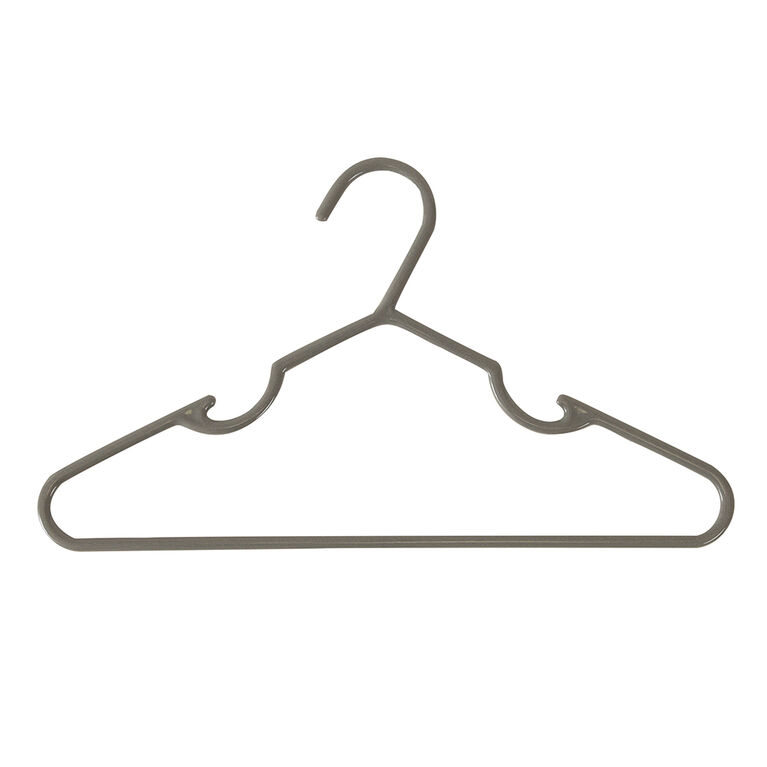 Lot de 10 cintres gris pour bébé