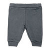 Mini Hop 3 Piece Bowtie Pant Set: Grey