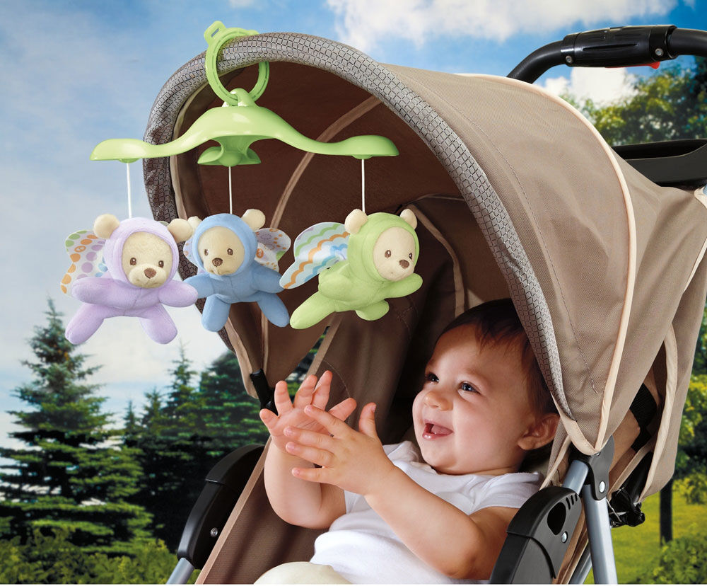 Fisher price 3 in 1 cot top mobile