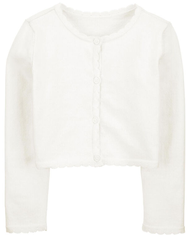 Cardigan à boutons Carter's, Ivory – 5T