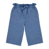 Baby Mode  3 Piece Pant Set: Blue Floral