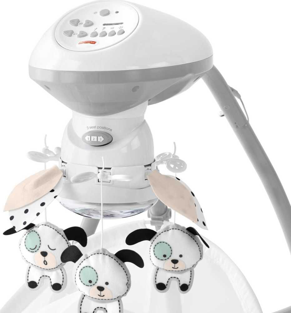 Graco puppy baby swing top