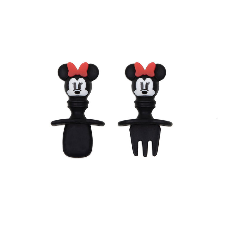 Bumkins Disney Chewtensils, stade de sevrage mené par bébé pour les 6 mois et plus - Minnie Mouse