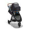 Poussette tout-terrain Baby Jogger City Mini GT2, collection écologique, ardoise