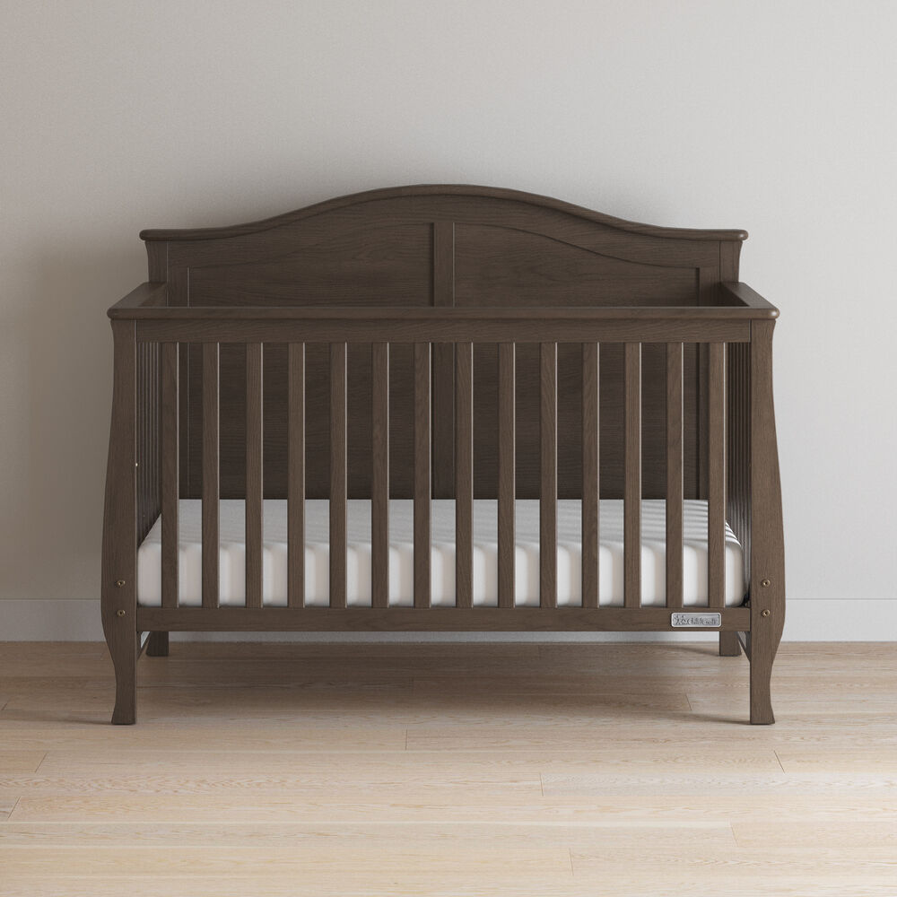 Child Craft Camden 4-in-1 Lifetime Convertible Crib Slate 