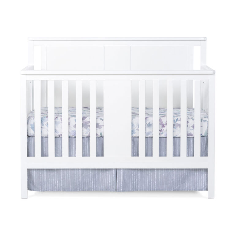 Forever Eclectic Quincy 4-in-1 Convertible Crib, Matte White