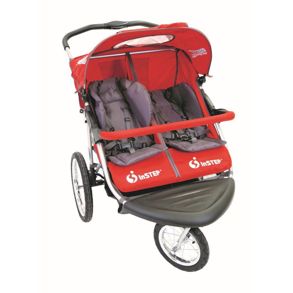 Instep grand safari shop double jogging stroller yellow