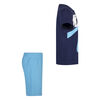 Nike Sportswear French Terry Cargo Shorts Set - Baltic Blue - Size 7