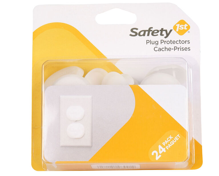 Safety 1st Press N' Pull Plug Protector - 24-Pack