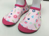 Tickle-toes Girl Pink Print Aqua Shoes Size 7