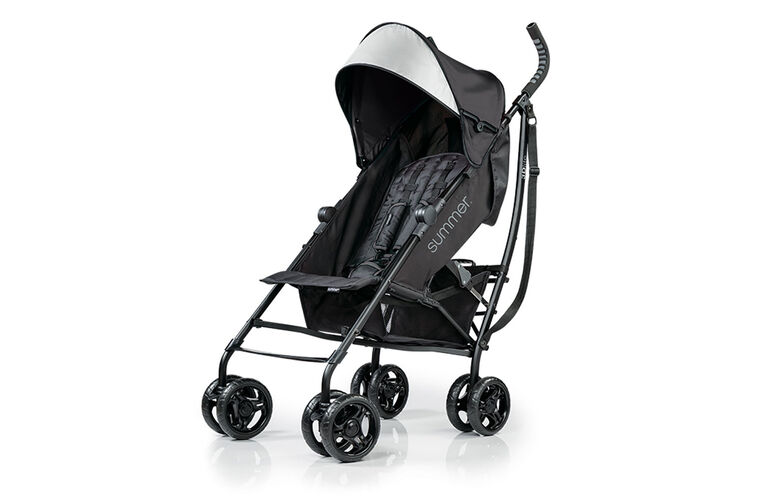 Summer Infant 3Dlite Convenience Stroller - Jet Black<br>