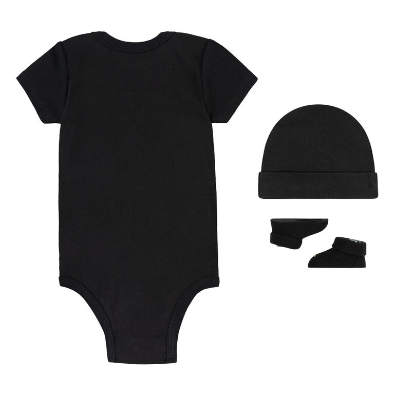 Ensemble Jordan - Noir et Or - Taille 0/6M