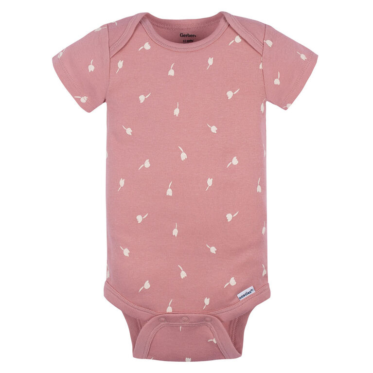 Gerber Childrenswear - 3 Pack Onesies - Appley Sweet - NB