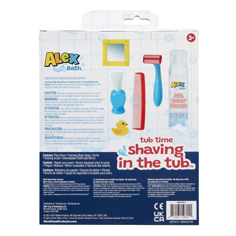 ALEX Shaving in the Tub