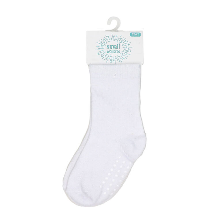 Small Wonder - Toddler  Sock, White 2T-4T