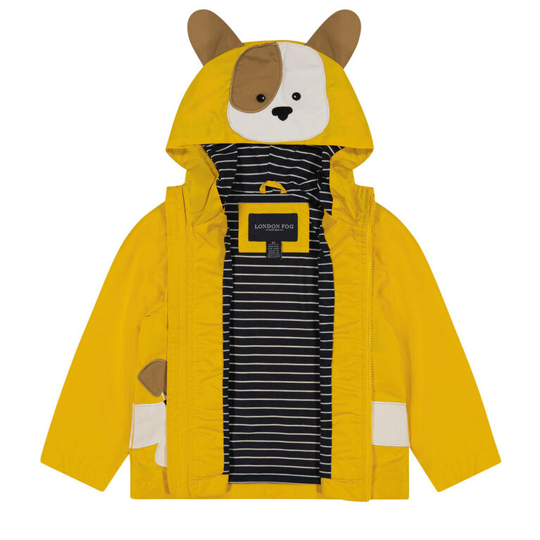 London Fog Rainslicker Jaune 4T