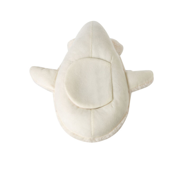 Cloud b Tranquil Whale Bundle w/Baby Plush Rattle White Night Light w/ Under Water Effect and Music