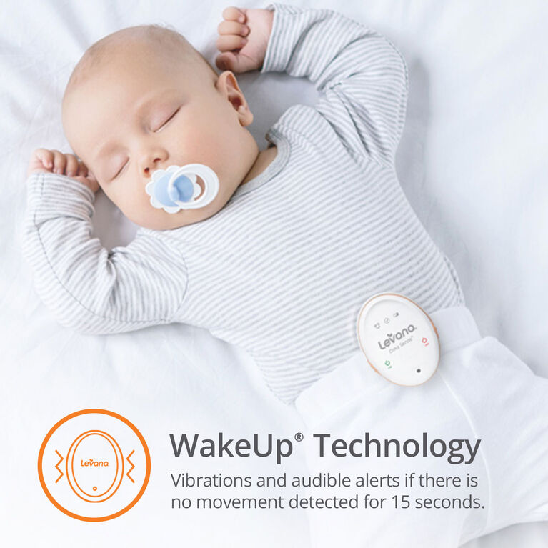 Levana Oma Sense Baby Breathing Movement Monitor with Vibrations and Audible Alerts