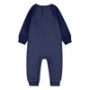 Levis Colorbocked Thermal Coverall - Peacoat Heather - Size Newborn