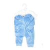 Sterling Baby 3 Piece Velour Jacket Set: Blue Bunny