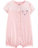 Carter's Bear Snap-Up Romper - Pink, 24 Months