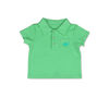 Koala Baby Short Sleeved Green Golf Shirt with Pocket Detail - 6-12 Months