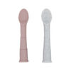 Silipop Silicone spoons Rose/Day Dream Grey