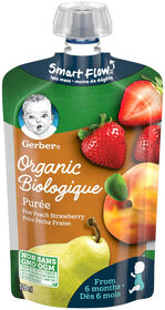 Gerber Orgncpureepearpchstrw12X128Ml