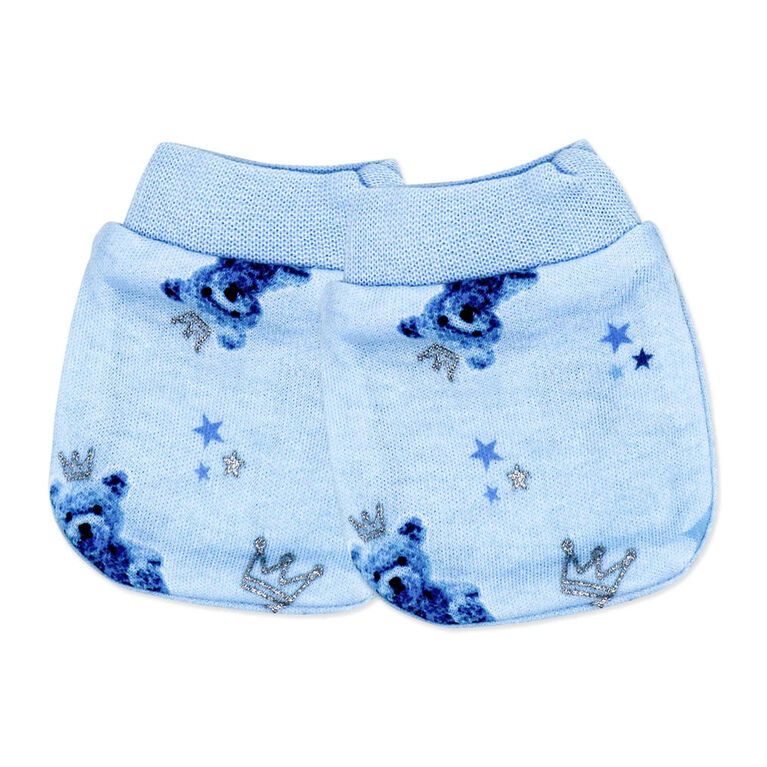 Rock A Bye Baby Boutique 5 Piece Mesh Bag Set:Prince Bear 3-6M