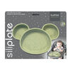 Siliplate Mess-free silicone plate - Emerald