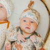 Copper Pearl - Eden Top Knot Hat 0-4 Months