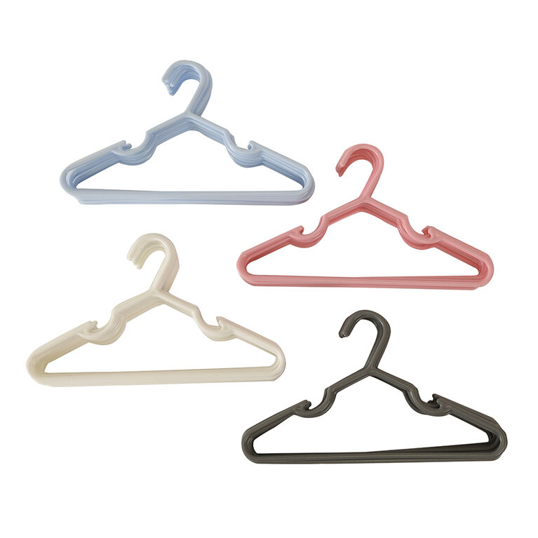 White Baby Hangers 10 Pack by Nemcor