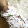 Perlimpinpin-Muslin sleep bag 1.5 TOG-Jungle green-18-36m