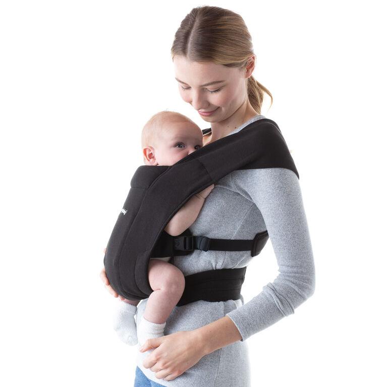 Porte-bébé nouveau-né confortable Embrace d'Ergobaby - Noir pur