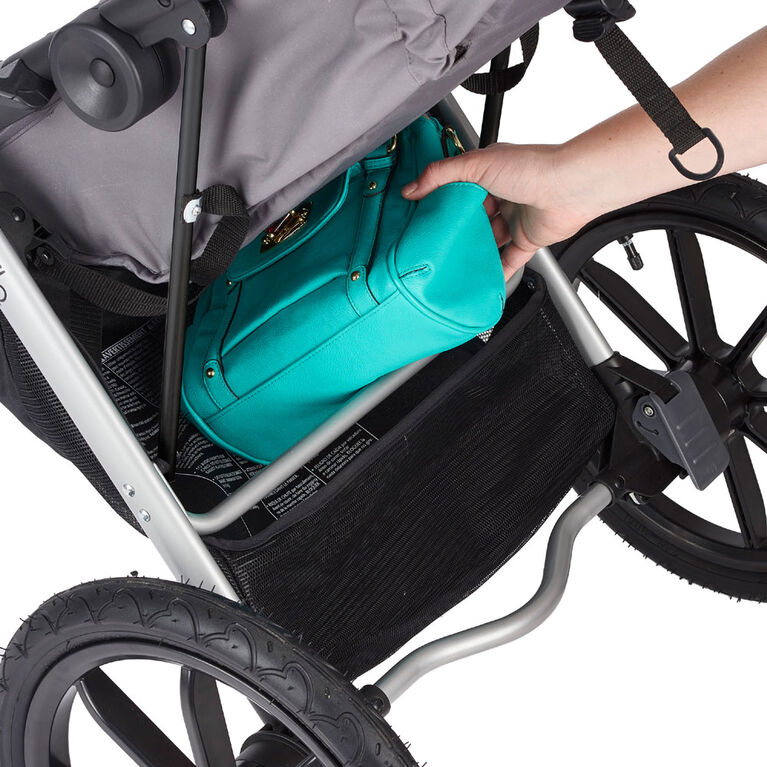 Système de voyage et de jogging VictoryMC avec siège d'auto pour bébé LiteMaxMC - couleur Malibu.