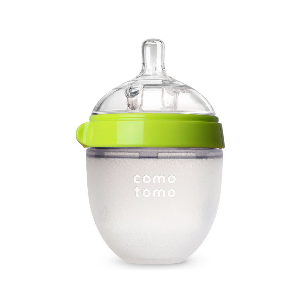 Comotomo Natural Flow Bottle Green 150Ml Babies R Us Canada