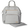 Skip Hop MainFrame Wide Open Diaper Backpack - Cement