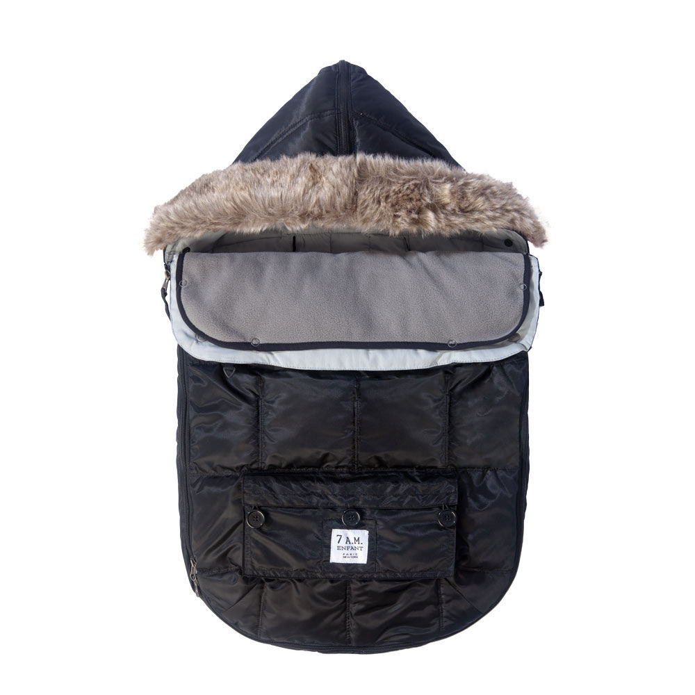 7 AM Enfant Igloo Foot Muff - Black 