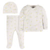 Gerber Childrenswear    Ensemble Ramenez-Moi à la Maison à boutons pression côté Abeilles