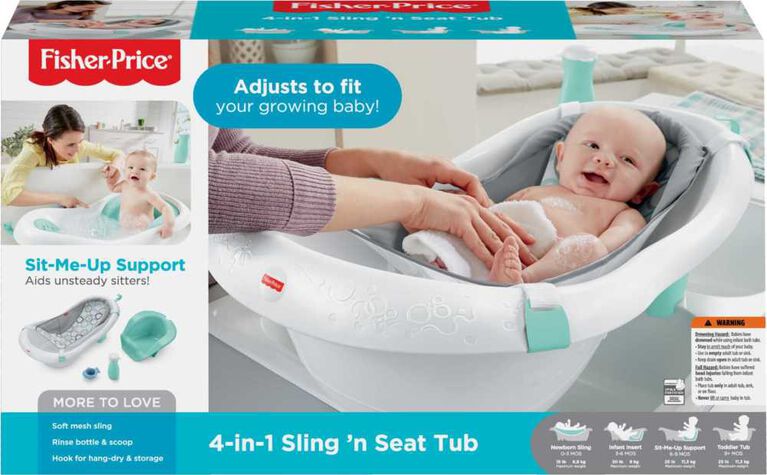 Fisher-Price 4-in-1 Sling 'n Seat Tub