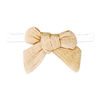 Baby Mode Signature 4 Piece Bib & Headbands: Tan Folliage