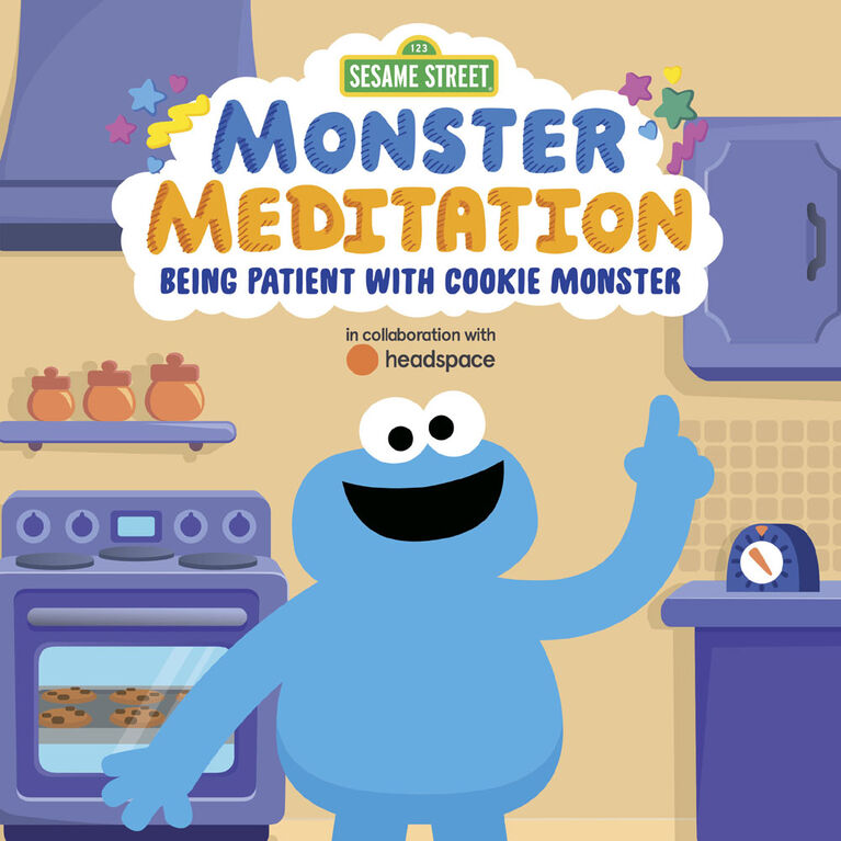 Sesame Street: Monster Meditation: Being Patient with Cookie Monster - &Eacute;dition anglaise