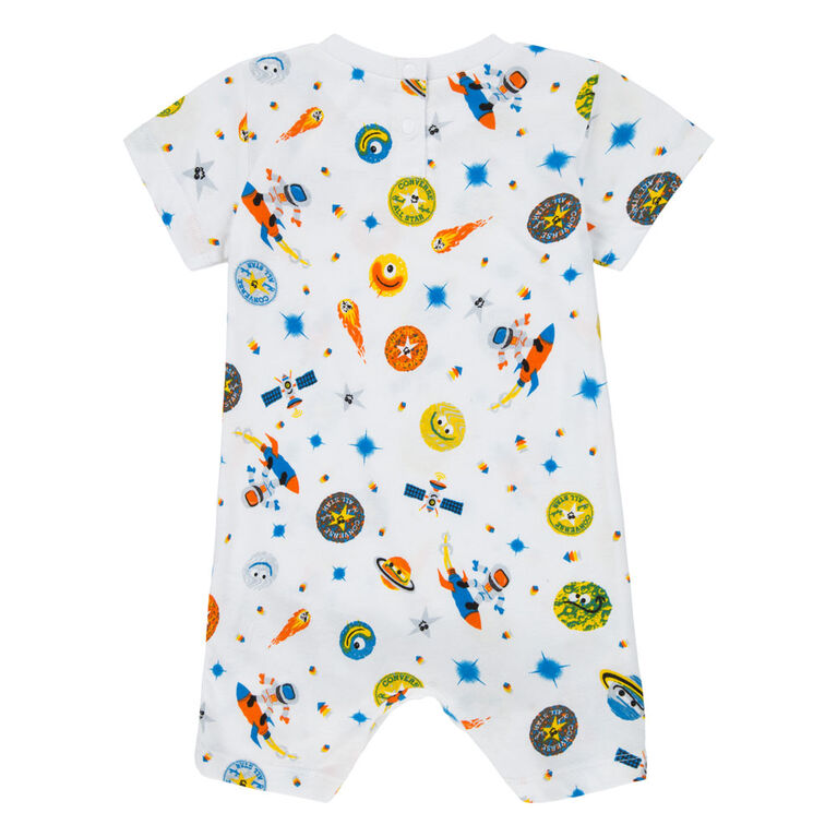Converse Cruisers AOP Romer - White - Size 24M