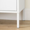 Crea Metal 2-Door Cabinet Pure White