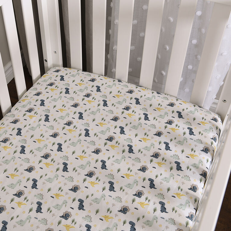 Baby's First by Nemcor 4-Piece Nursery Bedding Set, Roarly Awesome
