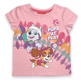 Paw Patrol Short Sleeve T-Shirt, pink