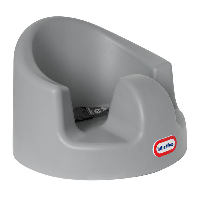 Little Tikes My First Seat 2-in-1 Floor Seat & Tray - Grey