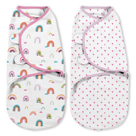 SwaddleMe Original Organic- Chasing Rainbows