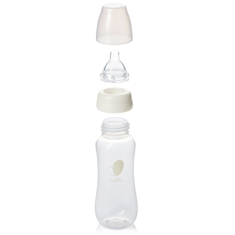 Evenflo Balance + Standard 9oz Neck Bottles 3-Pack - Clear