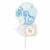 Tendertyme Lot de 12 gants de toilette Lollipop : bleu